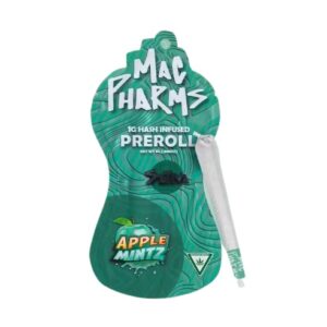 Mac Pharms Apple Mintz 1G Pre-Roll Infused