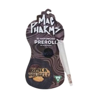 Mac Pharms Black Truffle 1G Pre-Roll Infused